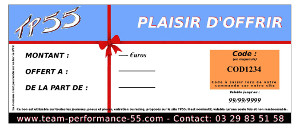 Chèque cadeau 90 €uros - Afterwork Anneau du Rhin